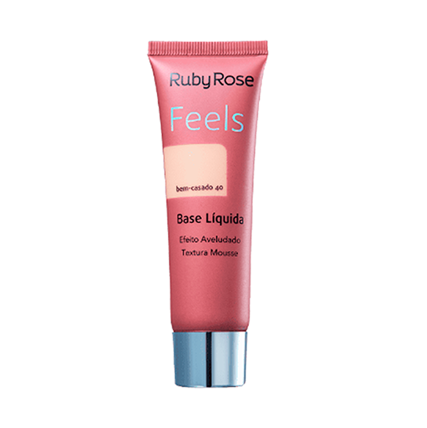 BASE LIQUIDA FEELS 29ML RUBY ROSE