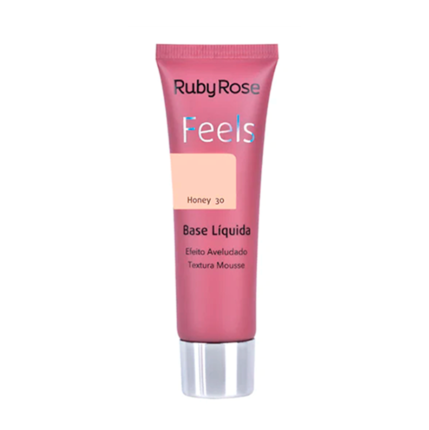 BASE LIQUIDA FEELS 29ML RUBY ROSE