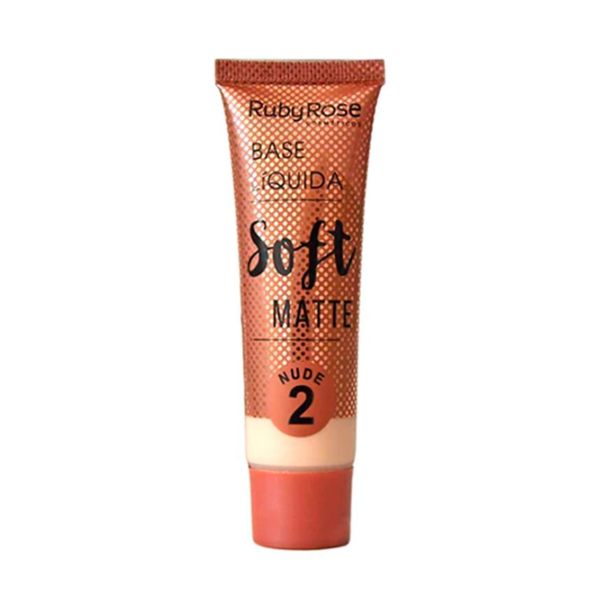 BASE LIQUIDA SOFT MATTE 29ML RUBY ROSE