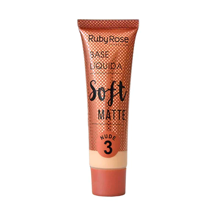 BASE LIQUIDA SOFT MATTE 29ML RUBY ROSE