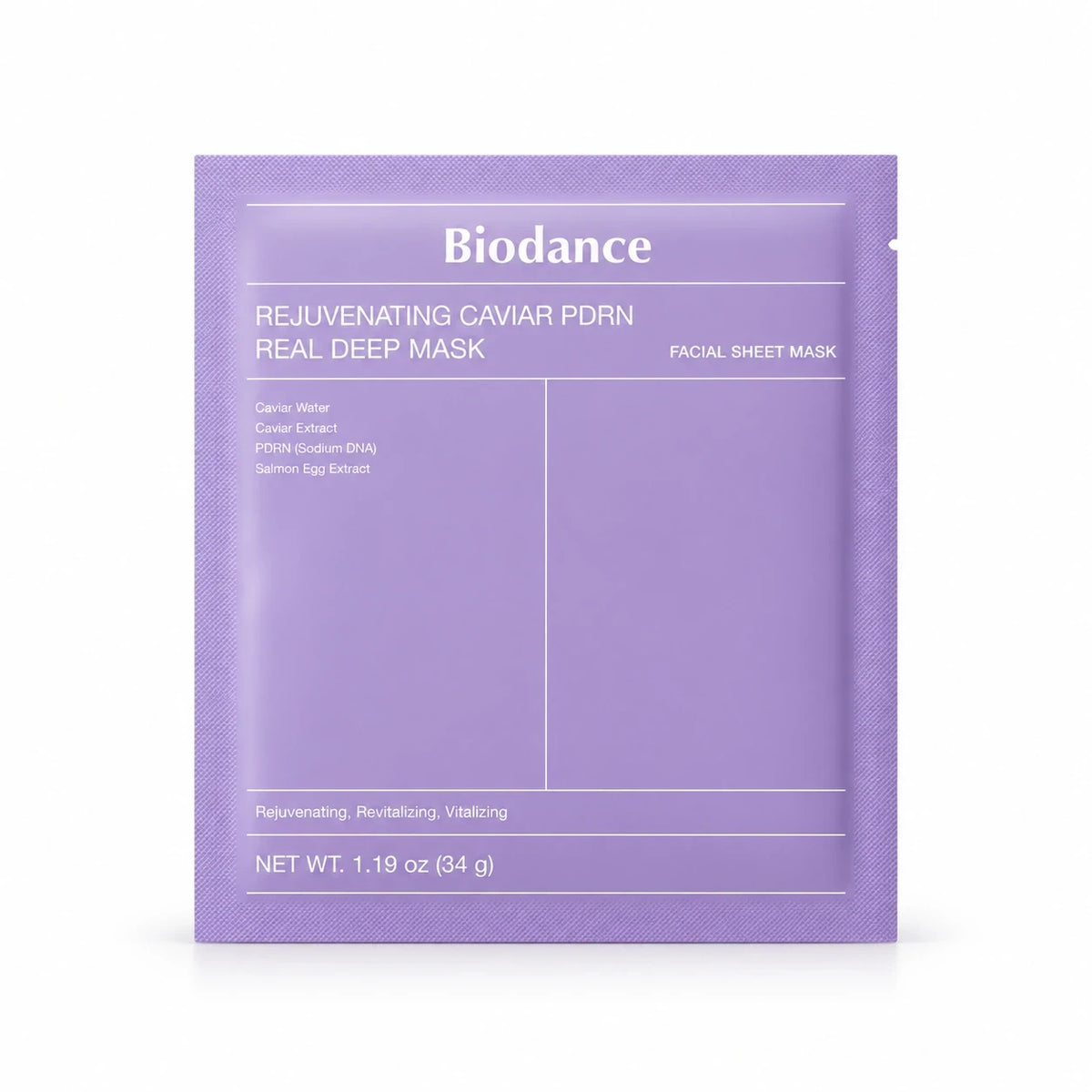MASCARILLA FACIAL REJUVENATING CAVIAR MASK BIODANCE