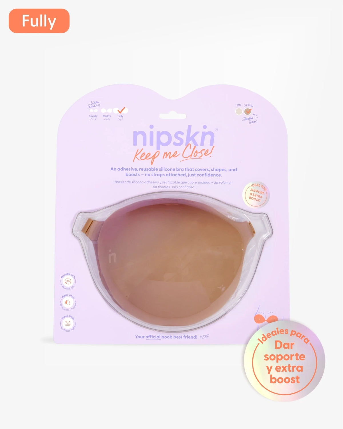 BRASIER INVISIBLE ADHESIVO FULLY COPA C NIPSKIN