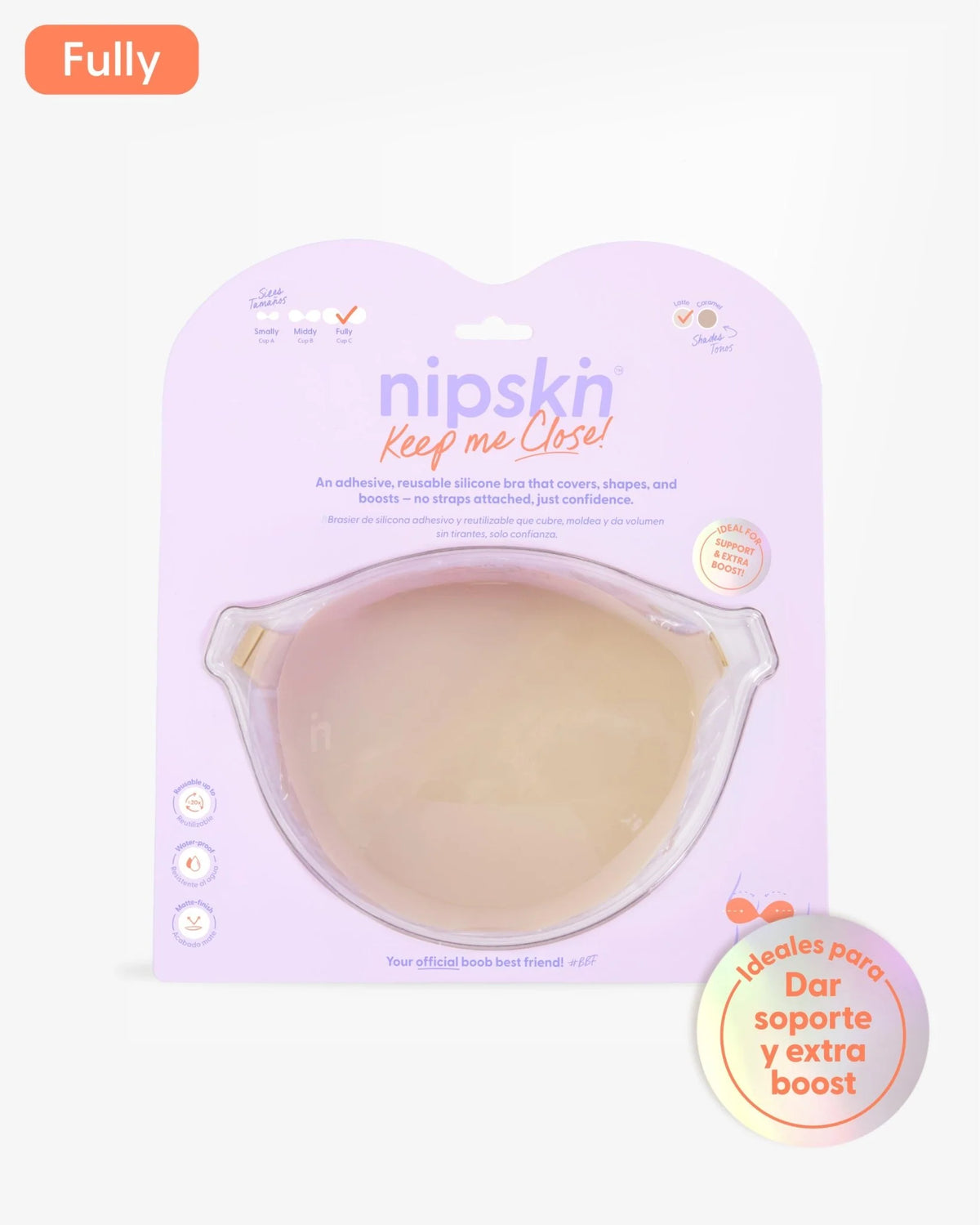 BRASIER INVISIBLE ADHESIVO FULLY COPA C NIPSKIN