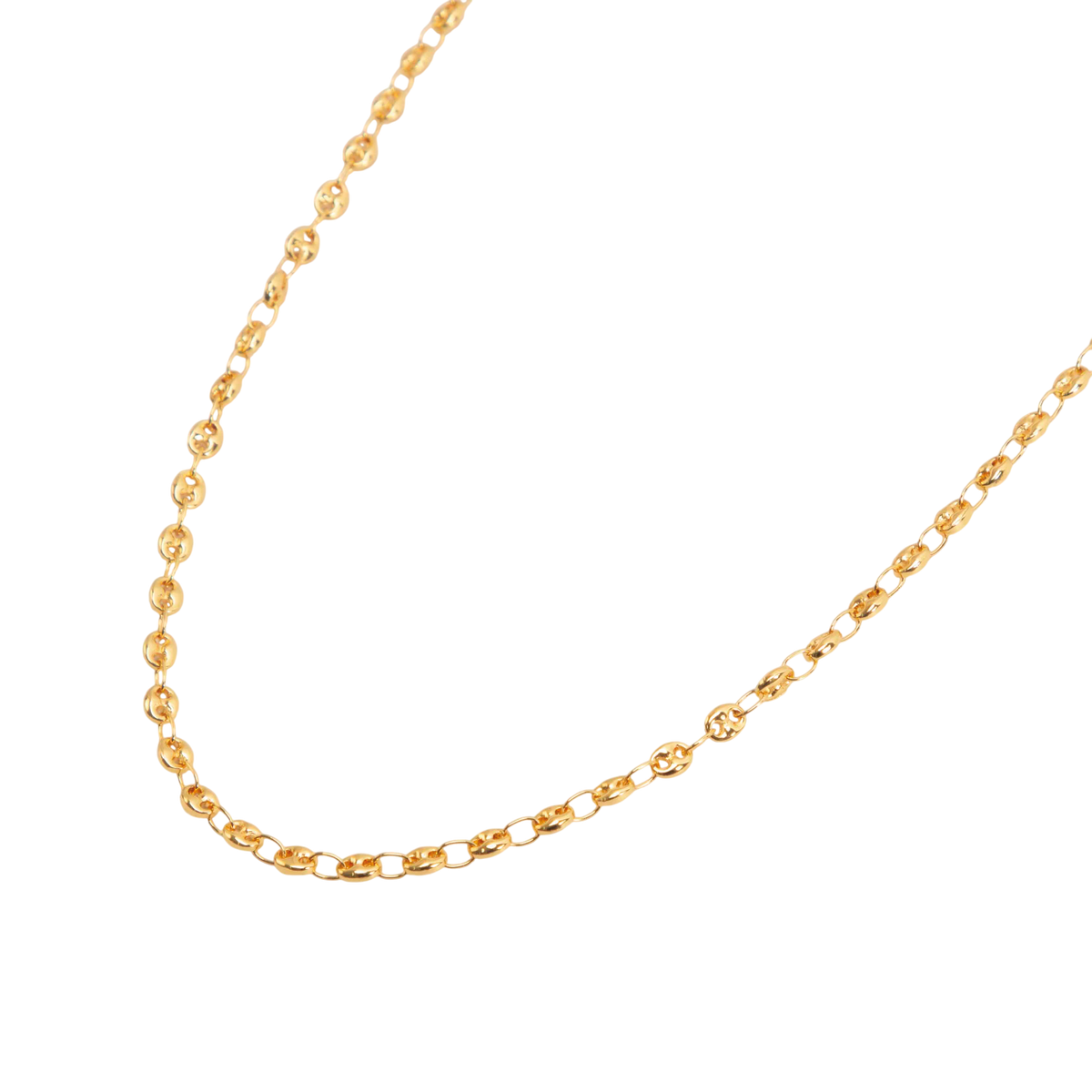 CADENA TEJIDO GUCCI 43.5CM RODIO MARTINA