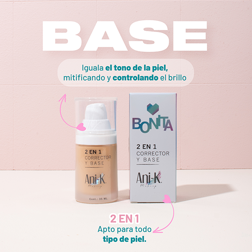 BASE BONITA 2 EN 1 35ML ANI-K