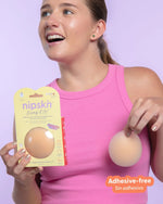CUBRE PEZONES SIN ADHESIVO MEDIUM 8CM NIPSKIN