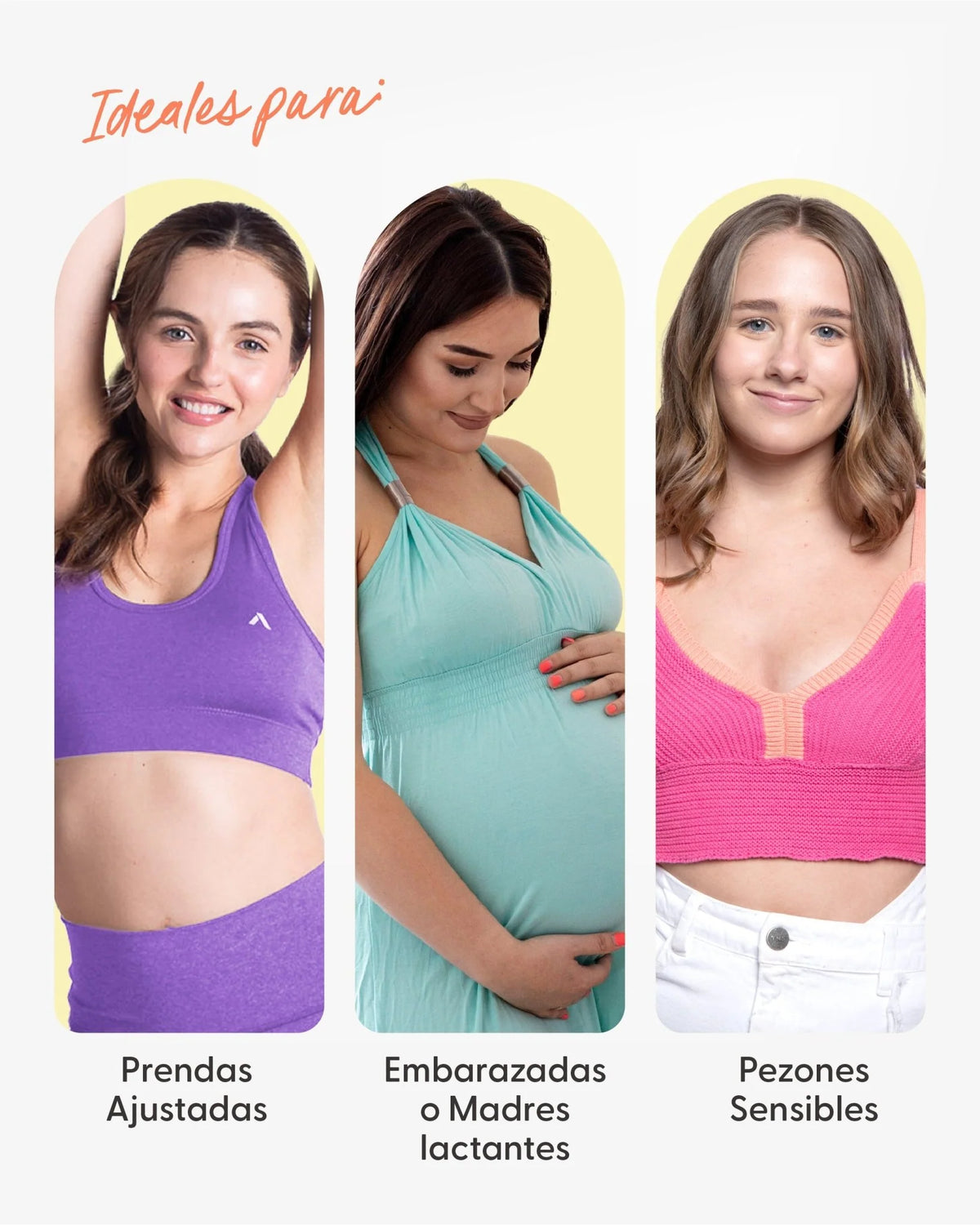 CUBRE PEZONES SIN ADHESIVO MEDIUM 8CM NIPSKIN