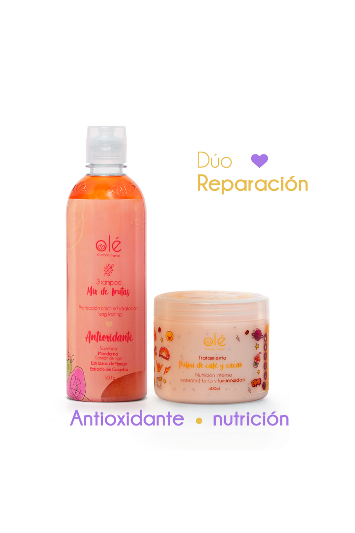 KIT X2 REPARACIÓN Y NUTRICIÓN OLÉ