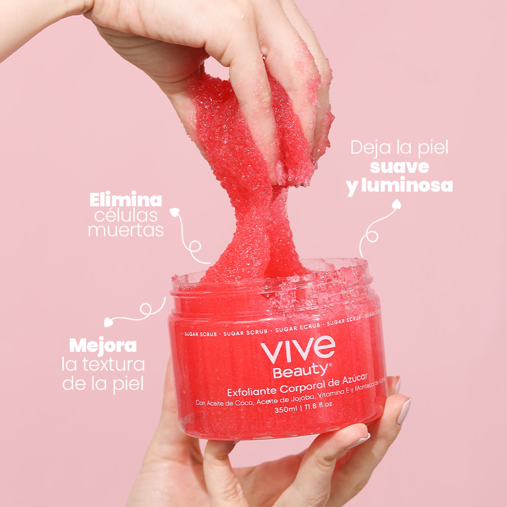 EXFOLIANTE CORPORAL SUGAR SCRUB 350ML VIVE BEAUTY