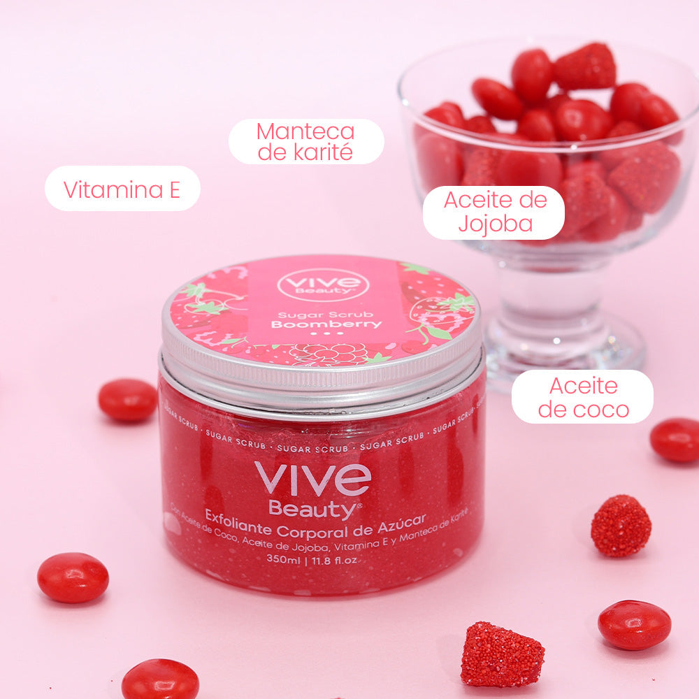 EXFOLIANTE CORPORAL SUGAR SCRUB 350ML VIVE BEAUTY