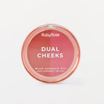 RUBOR COMPACTO DUAL CHEEKS 8.1G RUBY ROSE
