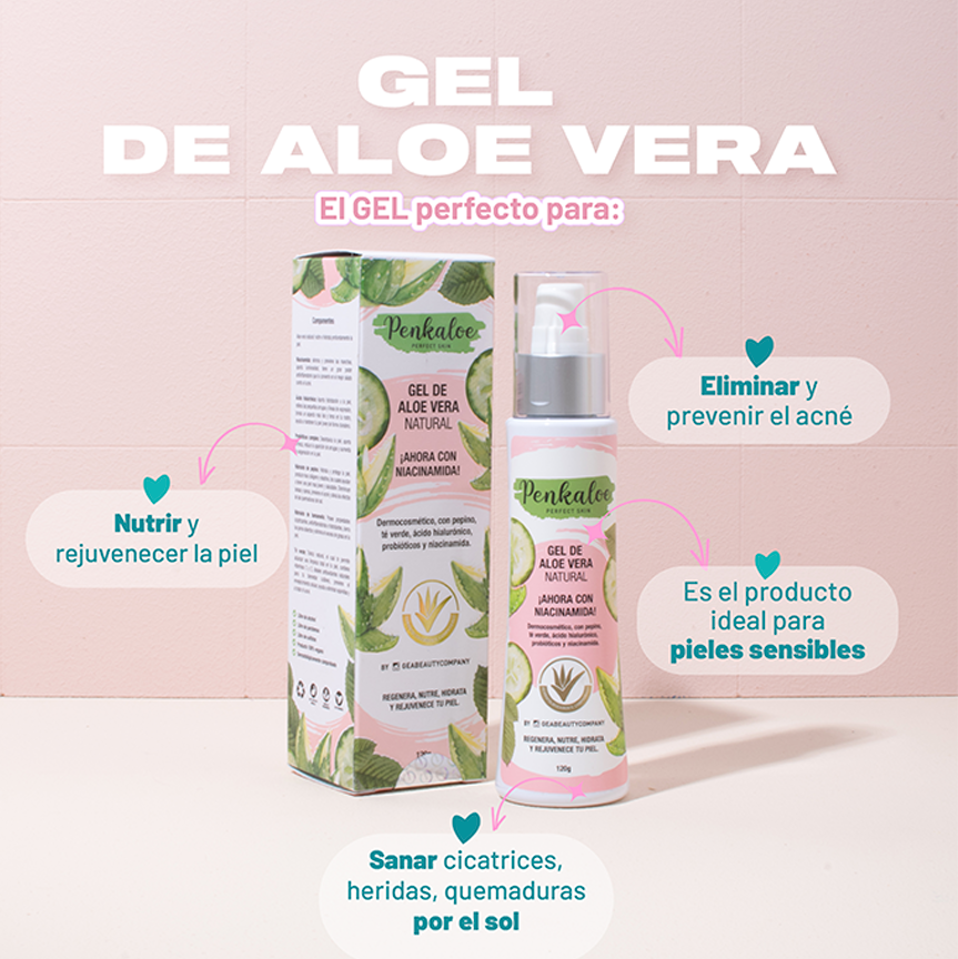 GEL DE ALOE VERA 120G PENKALOE