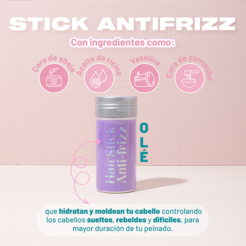 STICK ANTIFRIZZ CERA EN BARRA 50ML OLÉ