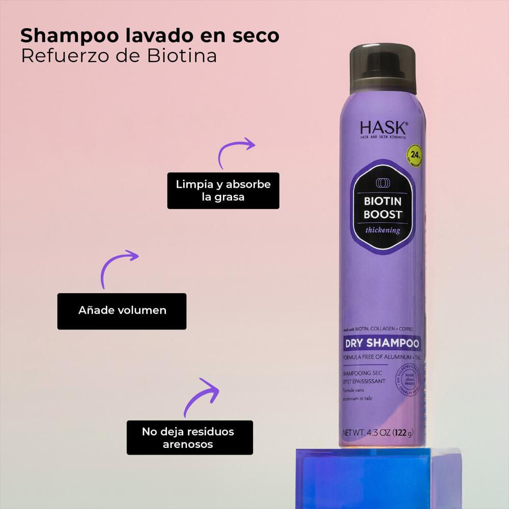 SHAMPOO SECO ENGROSADOR BIOTINA 122GR HASK