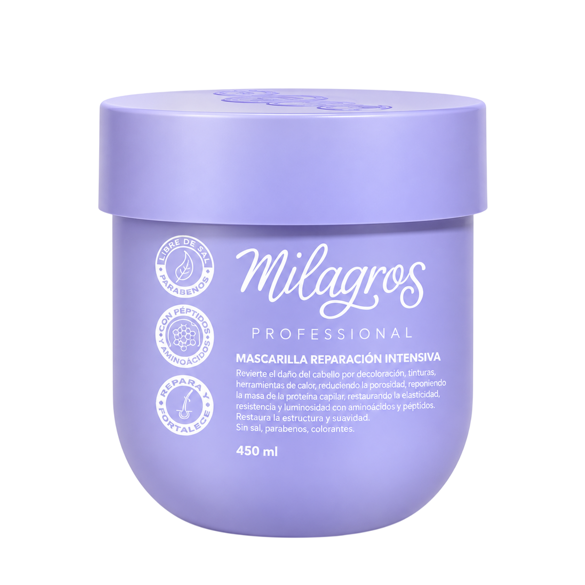 KIT CAPILAR PROFESSIONAL REPARACIÓN INTENSIVA X4 MILAGROS