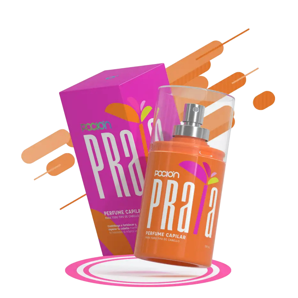 PERFUME CAPILAR PRAIA 100ML POCIÓN