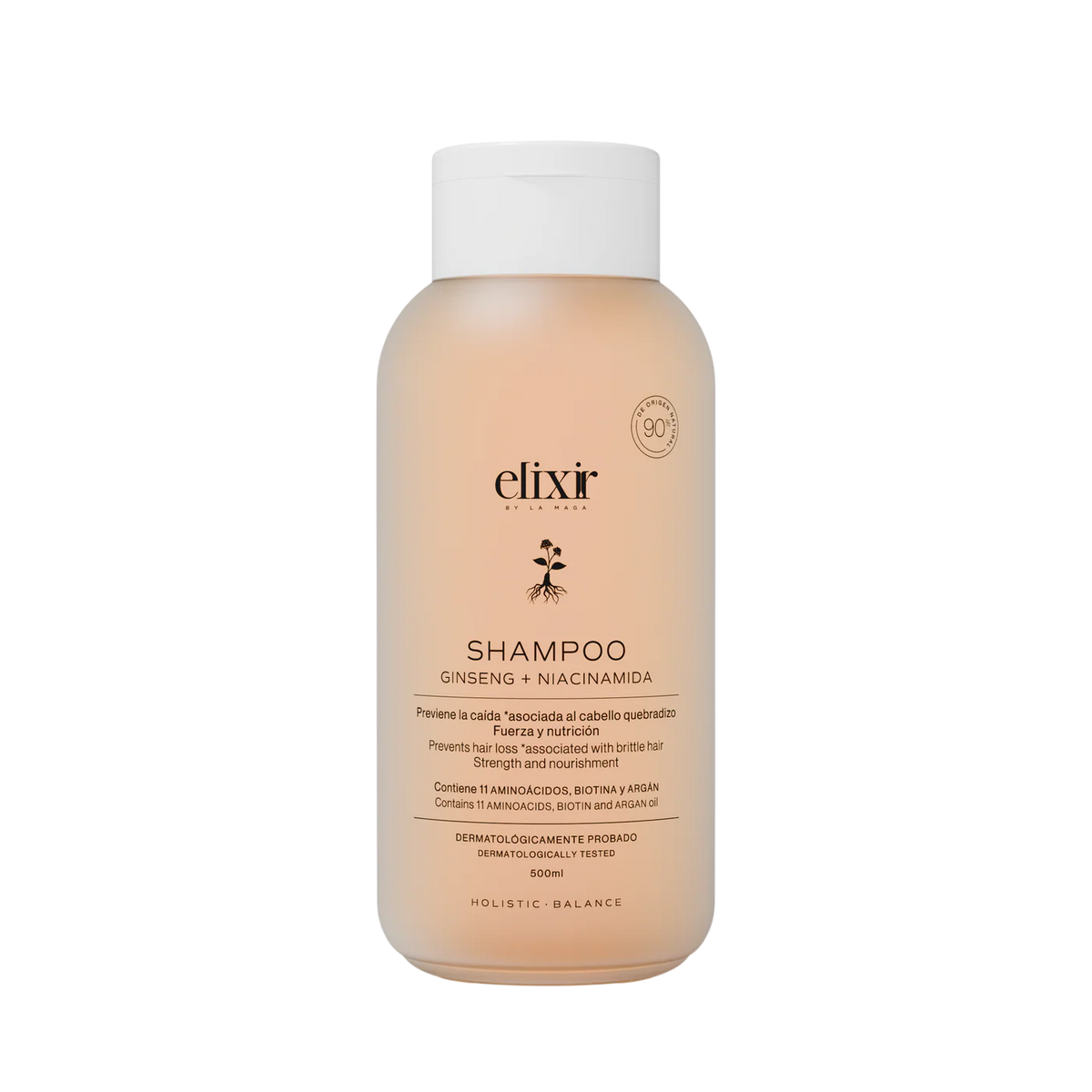 SHAMPOO GINSENG+NIACINAMIDA 500ML ELIXIR