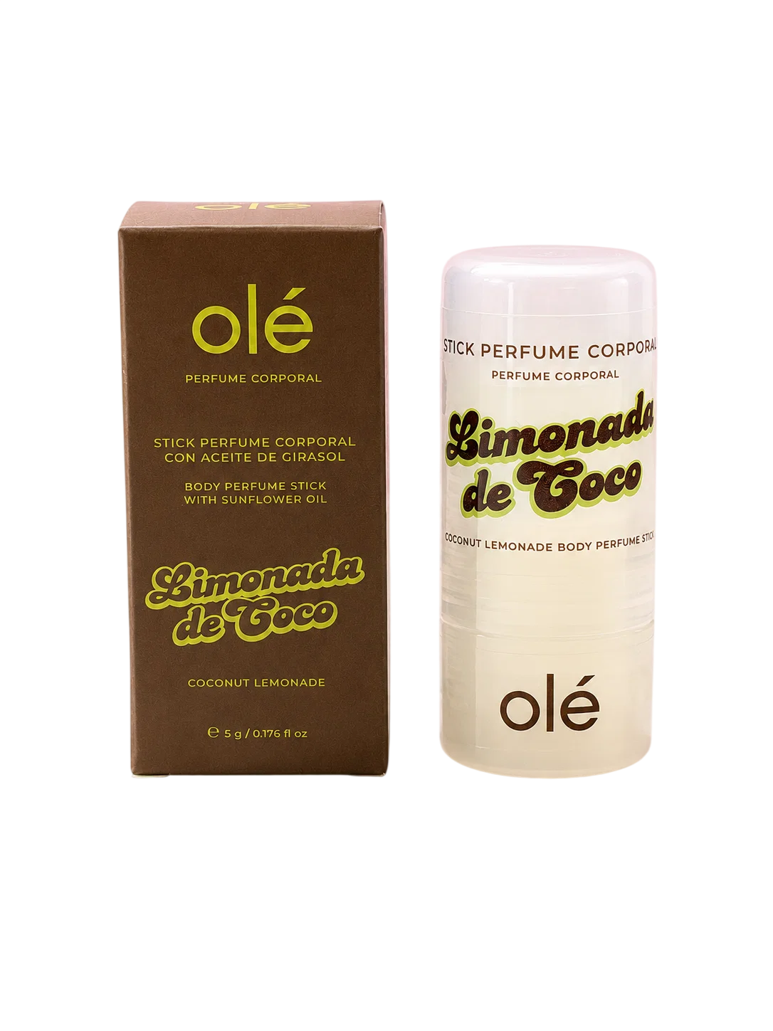 PERFUME CORPORAL JELLY STICK LIMONADA DE COCO 5G OLÉ