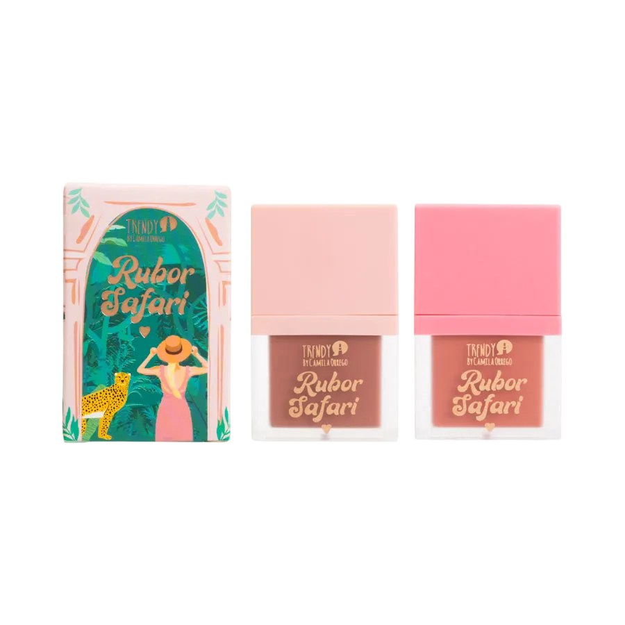 DUO RUBOR LIQUIDO SAFARI BLUS 8ML TRENDY