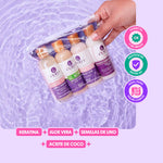 KIT X4 VIAJERO 60ML CABELLOS DELGADOS CURLY LOVERS
