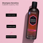SHAMPOO SUAVIZANTE KERATINA 355ML HASK