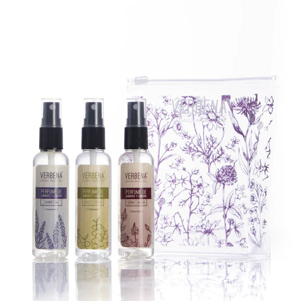 KIT X3 MINI PERFUMES DE AMBIENTE 60ML VERBENA