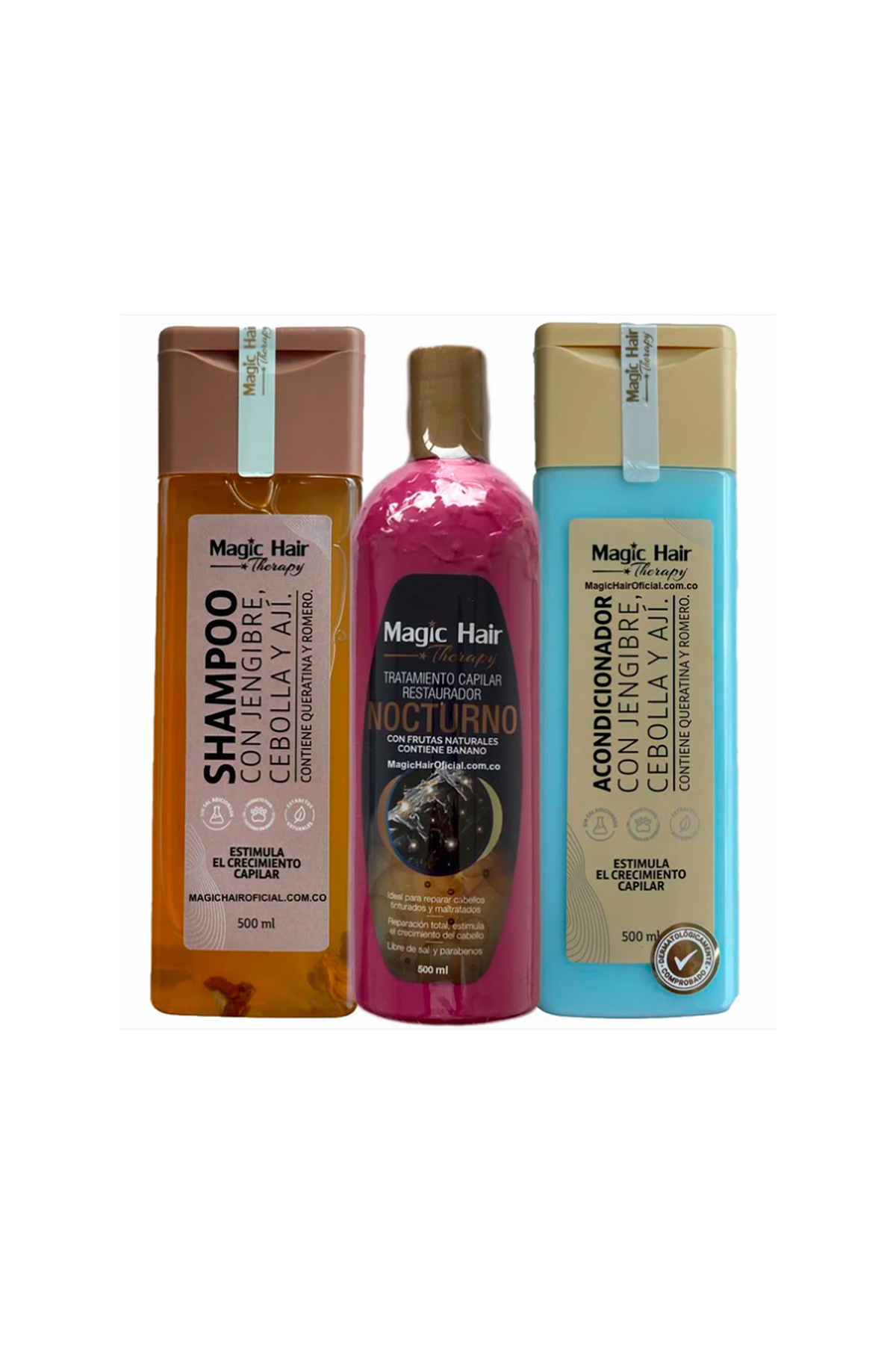 KIT X3 FORTALECIMIENTO Y ANTICAIDA MAGIC HAIR