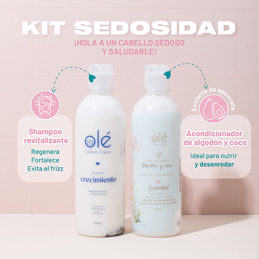 KIT X2 CRECIMIENTO Y SEDOSIDAD OLÉ