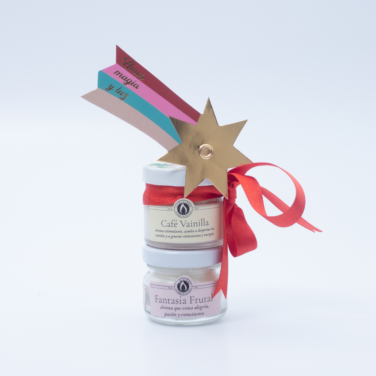 KIT VELAS DE AROMA MINI LUMINERE NAVIDAD