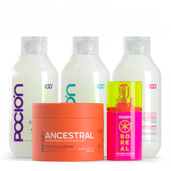 KIT EFECTO DETOX REPARACIÓN Y NUTRICIÓN X5 LA POCIÓN