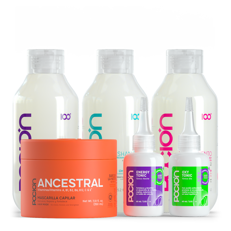 KIT CAPILAR FUERZA Y CRECIMIENTO X5 POCIÓN