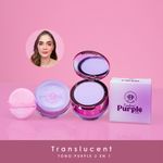 POLVO 2 EN 1 PURPLE BLOOMSHELL