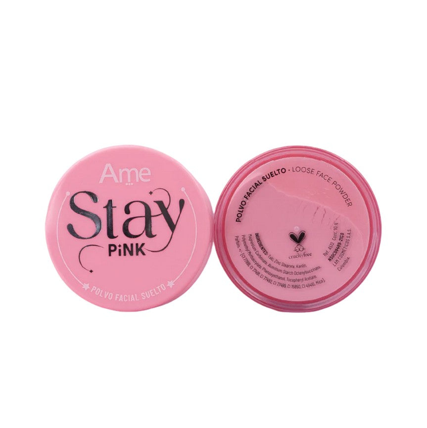 POLVO FACIAL STAY PINK #05 10G AME