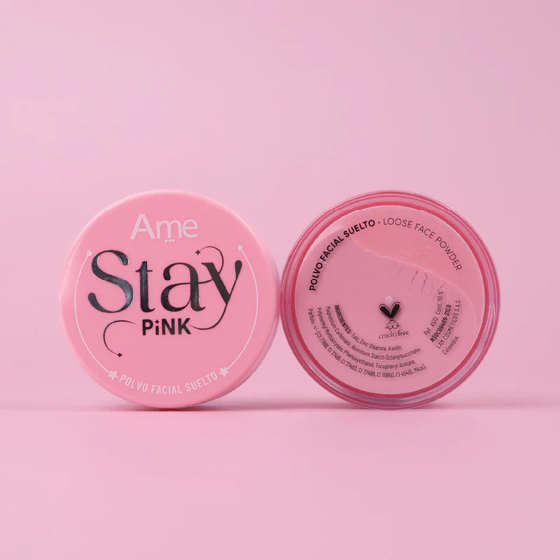 POLVO FACIAL STAY PINK #05 10G AME