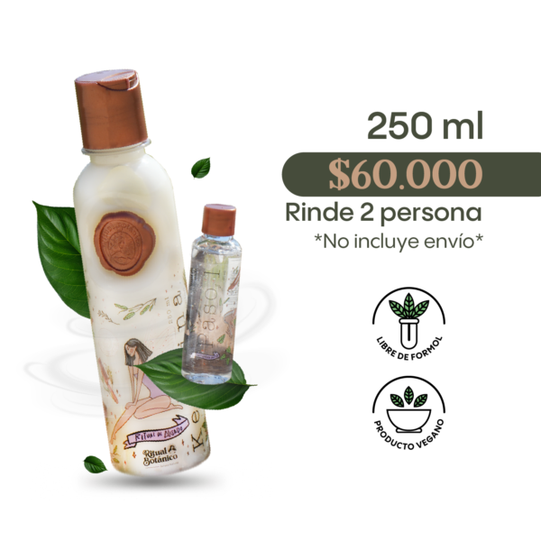 KIT KERATINA 250ML RITUAL BOTÁNICO