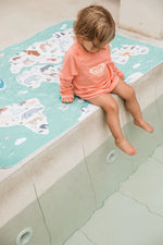 TOALLA ESTAMPADA 130X80CM MANTTA