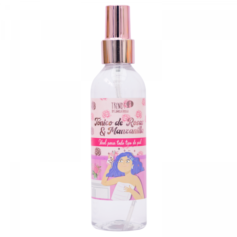 AGUA DE ROSAS PEQUEÑA 114ML TRENDY