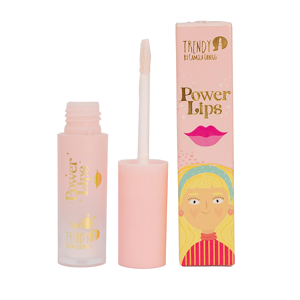 BRILLO REPARADOR DE LABIOS POWER LIPS 4ML TRENDY