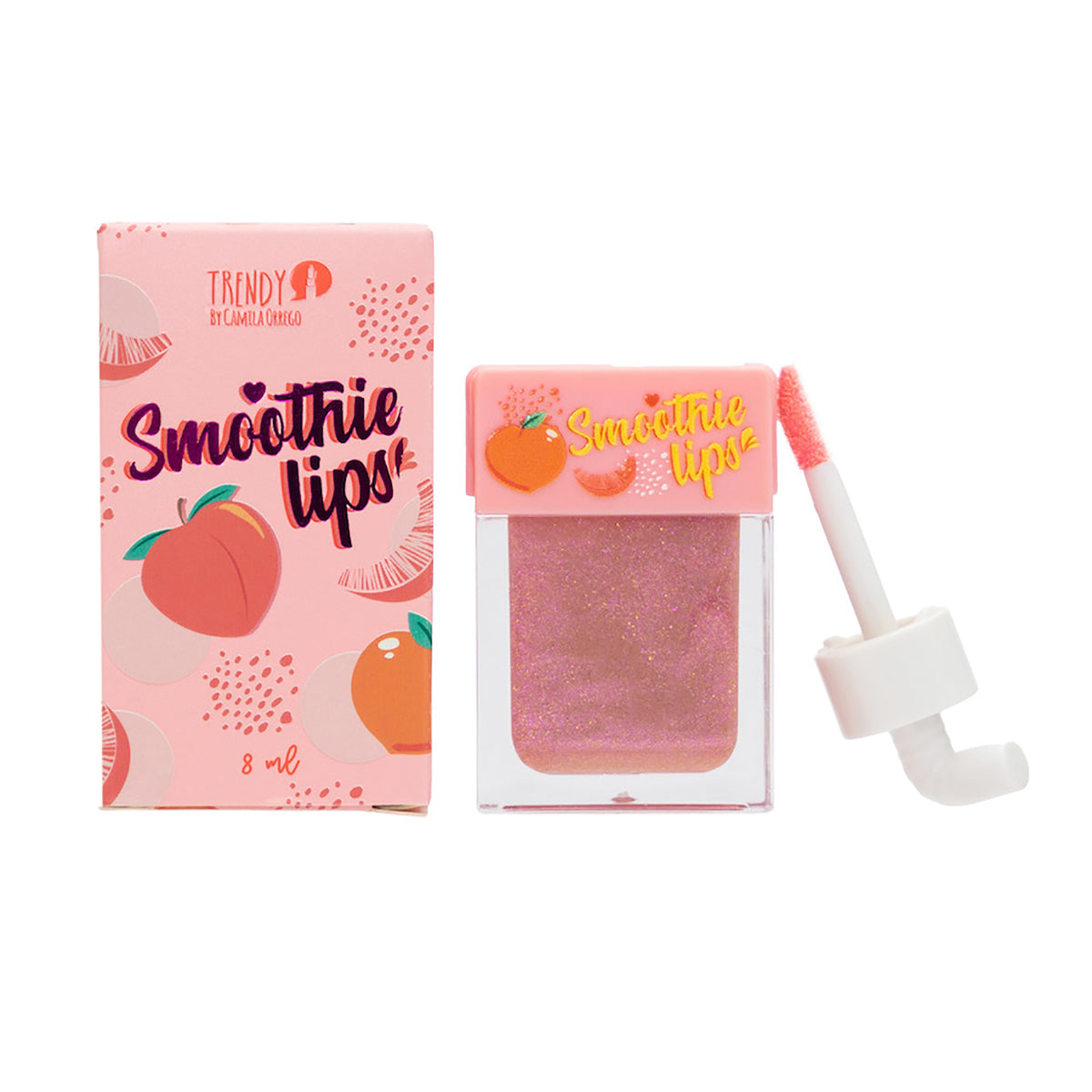 BRILLO LABIAL SMOOTHIE LIPS 8ML TRENDY