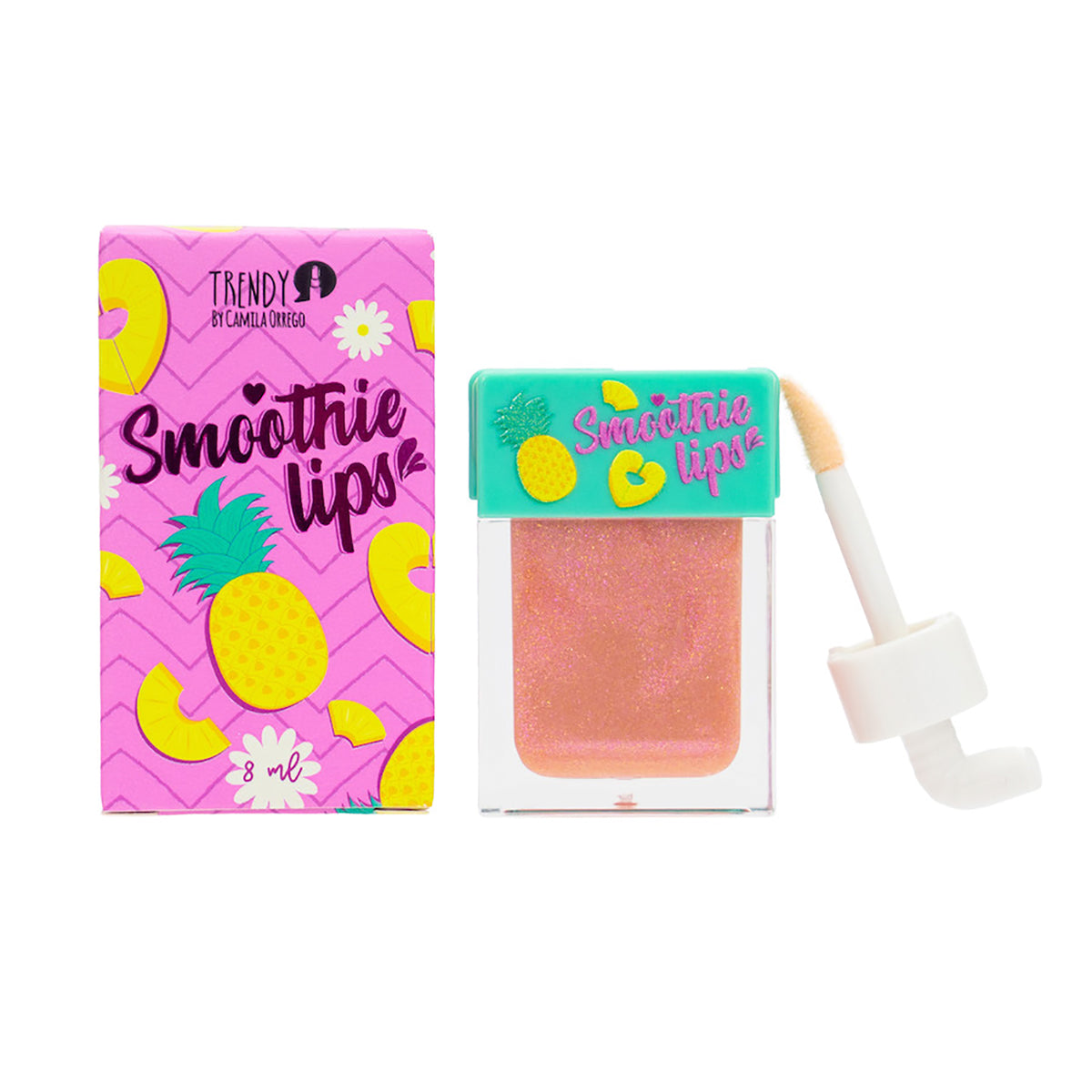 BRILLO LABIAL SMOOTHIE LIPS 8ML TRENDY