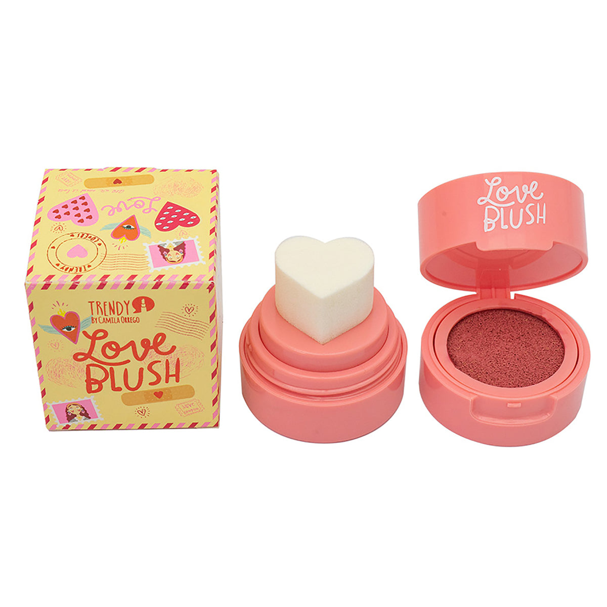 RUBOR EN CREMA ESTAMPITA LOVE PERFEC TRENDY