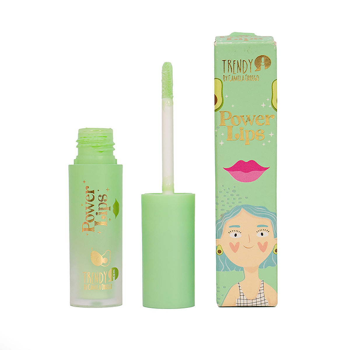 BRILLO REPARADOR DE LABIOS POWER LIPS 4ML TRENDY