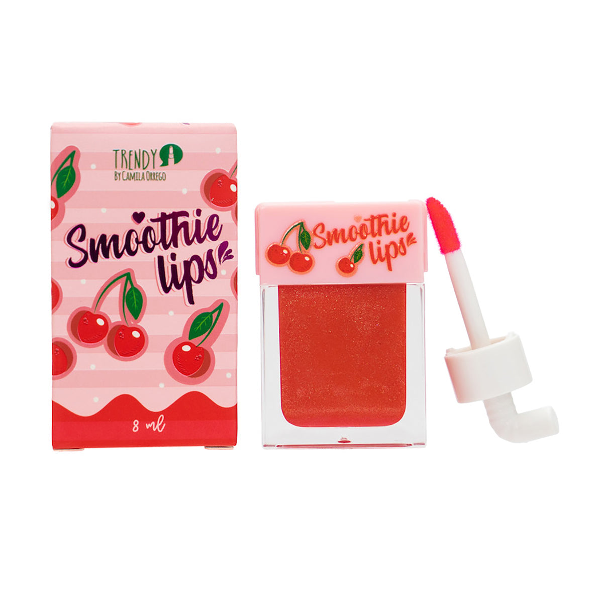 BRILLO LABIAL SMOOTHIE LIPS 8ML TRENDY