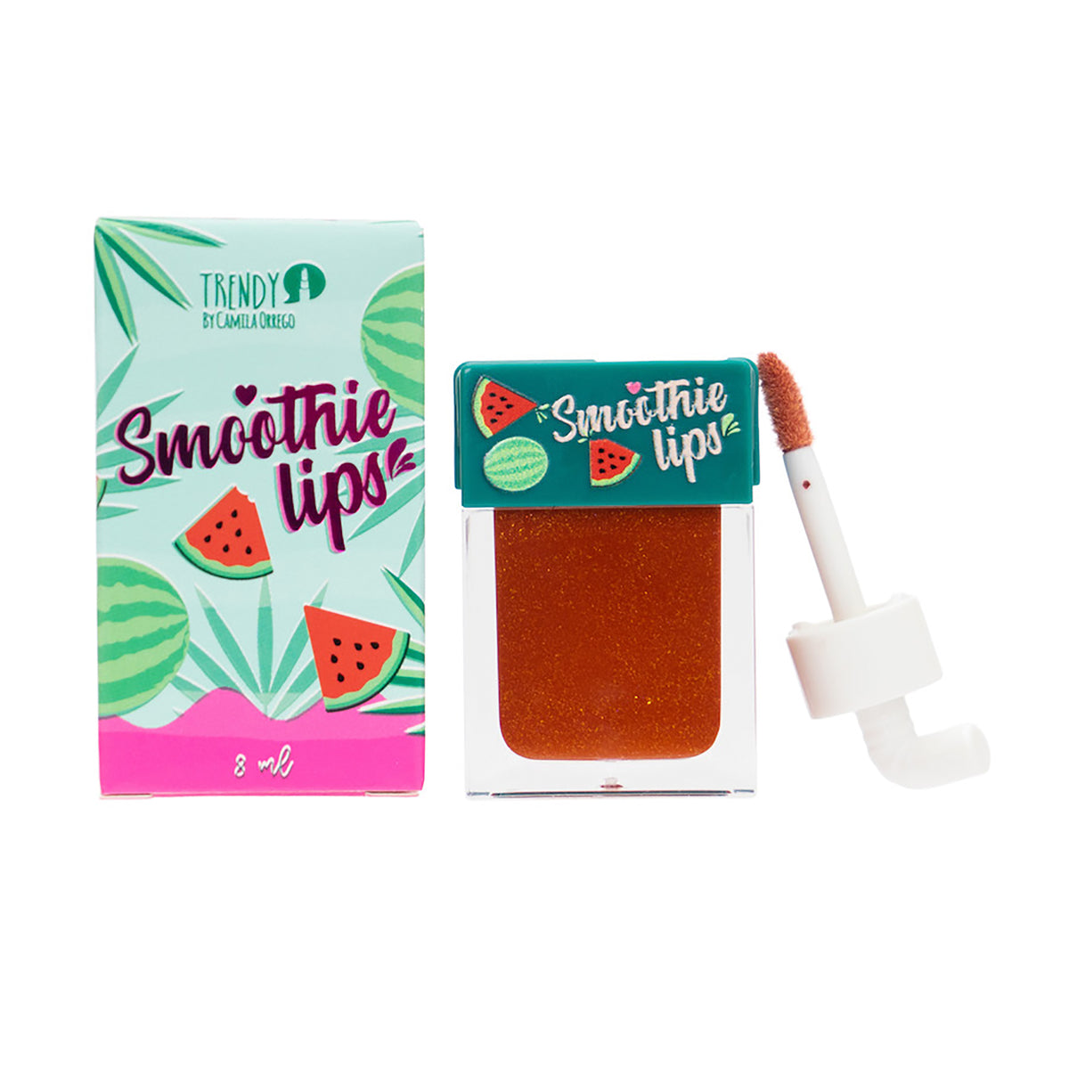 BRILLO LABIAL SMOOTHIE LIPS 8ML TRENDY