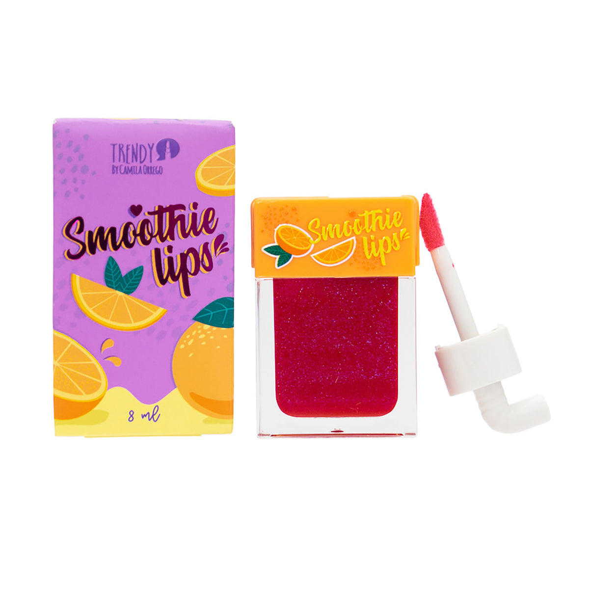 BRILLO LABIAL SMOOTHIE LIPS 8ML TRENDY