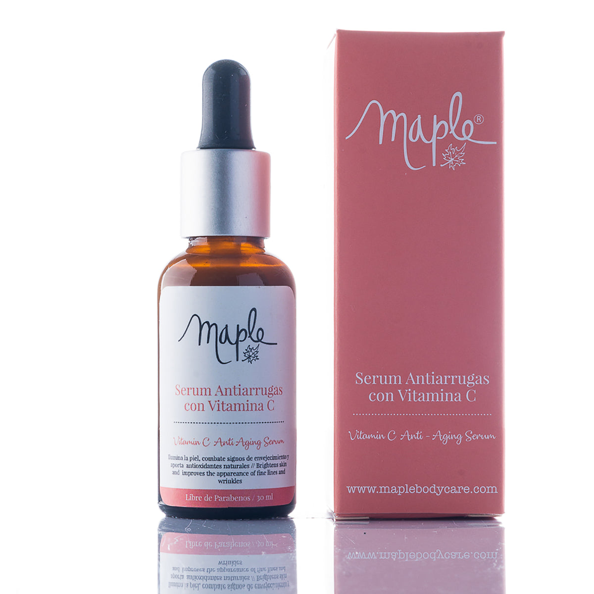 SERUM ANTIARRUGAS CON VITAMINA C 30 ML MAPLE