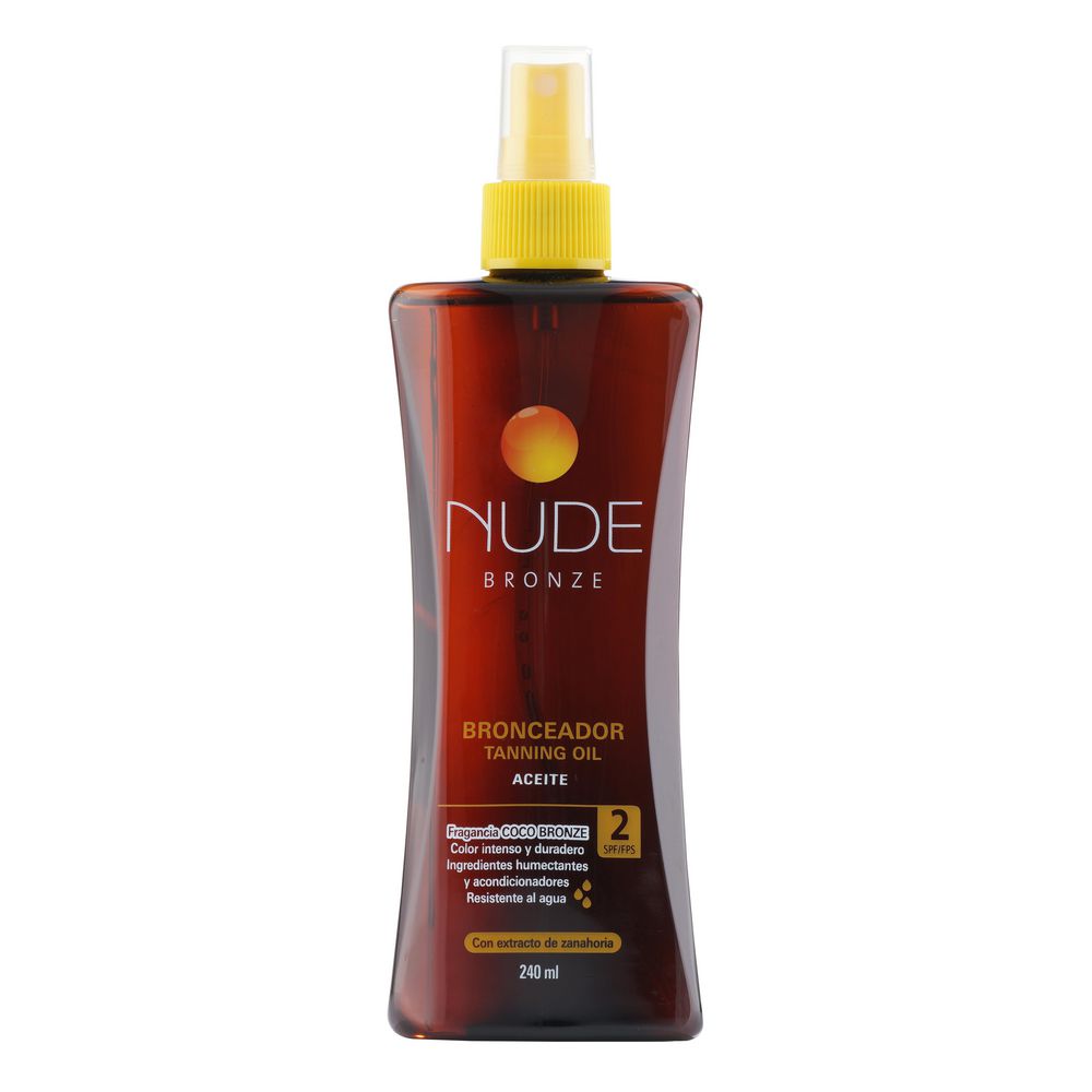 BRONCEADOR EN ACEITE SPF2 240ML NUDE