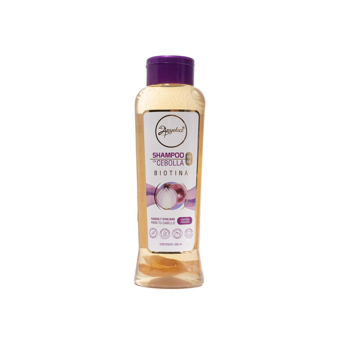 SHAMPOO DE CEBOLLA 500ML ANYELUZ