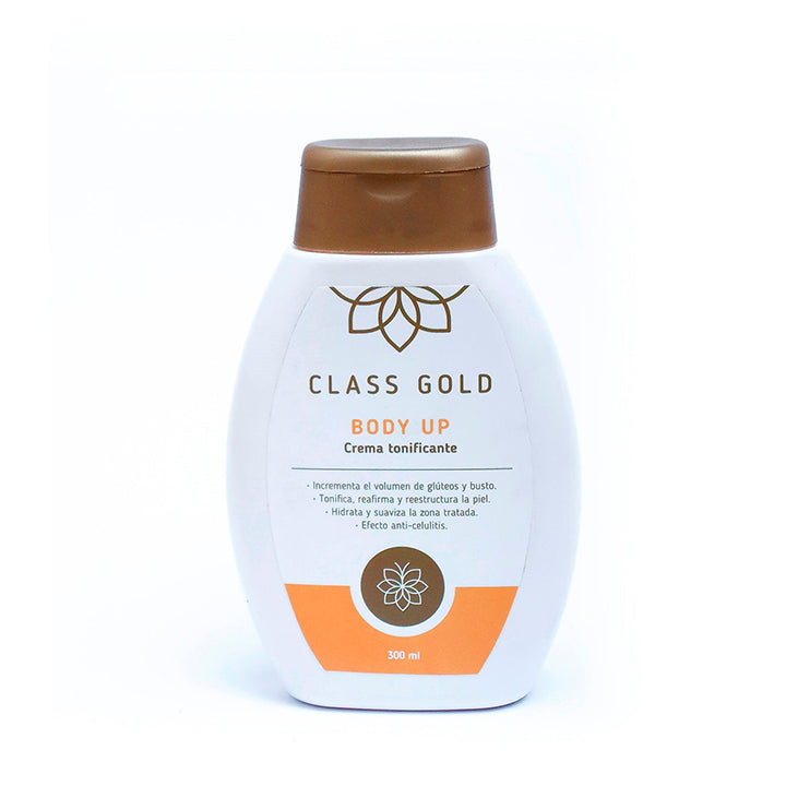 CREMA VOLUMINIZANTE Y REAFIRMANTE-BODY UP 300ML CLASS GOLD