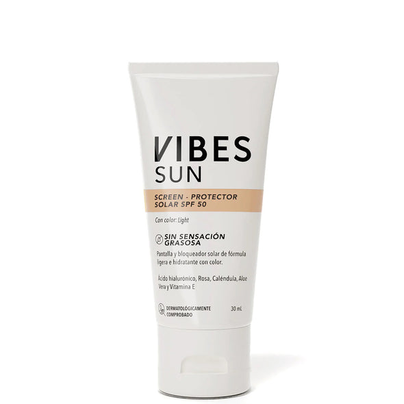 PROTECTOR SOLAR SPF 50 COLOR 30ML VIBES